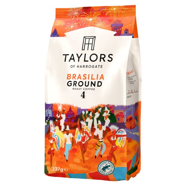 Taylors Cafe Brasilia Ground Coffee Tea M&S   