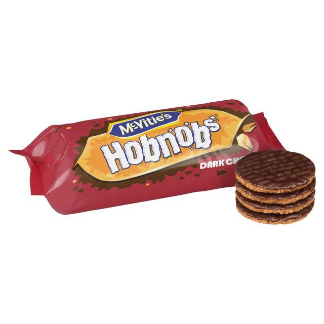 Mcvitie's Dark Chocolate Hobnobs Food Cupboard M&S   