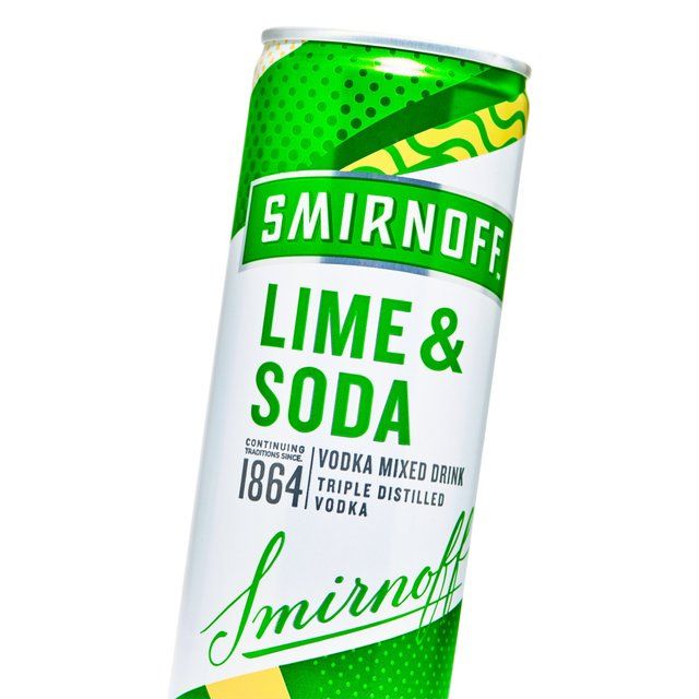 Smirnoff Vodka Lime & Soda BEER, WINE & SPIRITS M&S   