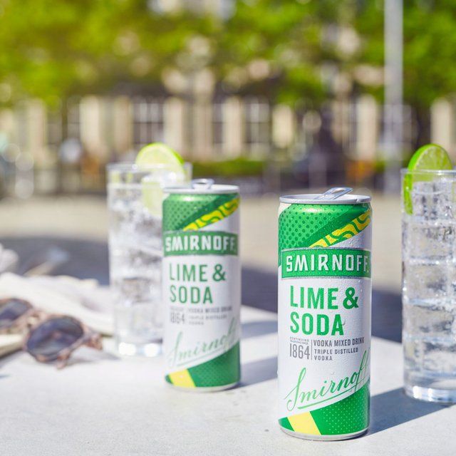 Smirnoff Vodka Lime & Soda BEER, WINE & SPIRITS M&S   