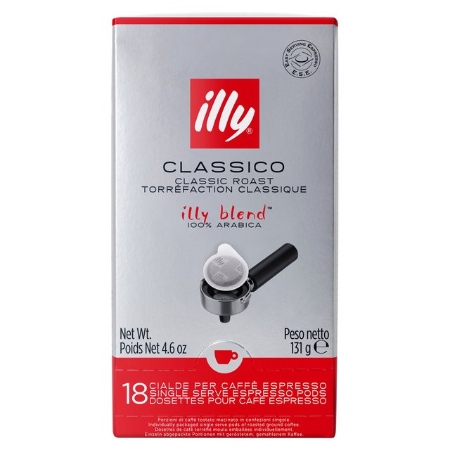 illy Cafe Espresso 18 Single Servings Tea M&S Default Title  