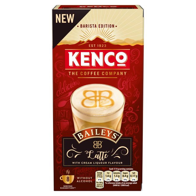 Kenco Baileys Latte Instant Coffee Sachets Tea M&S   