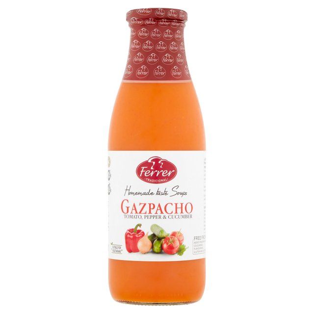 Ferrer Tomato, Pepper & Cucumber Gazpacho Soup WORLD FOODS M&S Default Title  