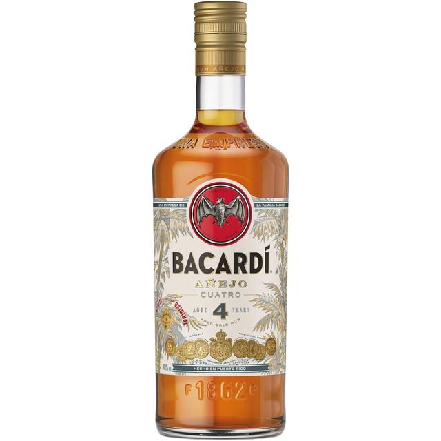 Bacardi Anjeo Cuatro Rum Gift Pack Liqueurs and Spirits M&S Default Title  