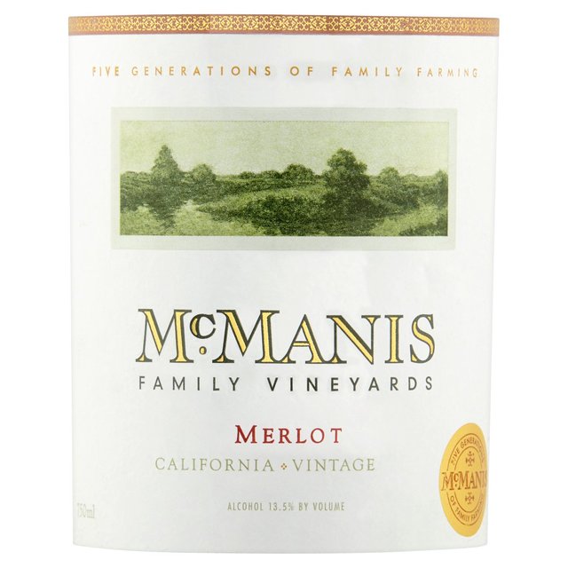 McManis Estate Merlot Wine & Champagne M&S   