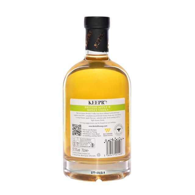 Keepr's British Apple & Honey Vodka