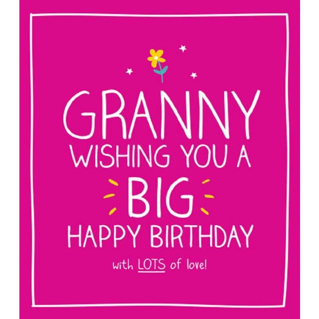 Happy Jackson Granny Happy Birthday Card