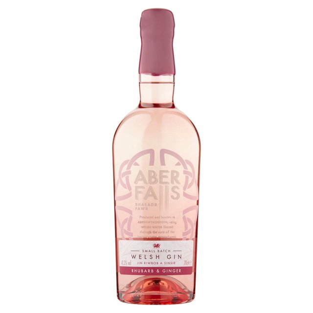 Aber Falls Rhubarb & Ginger Gin WORLD FOODS M&S Default Title  