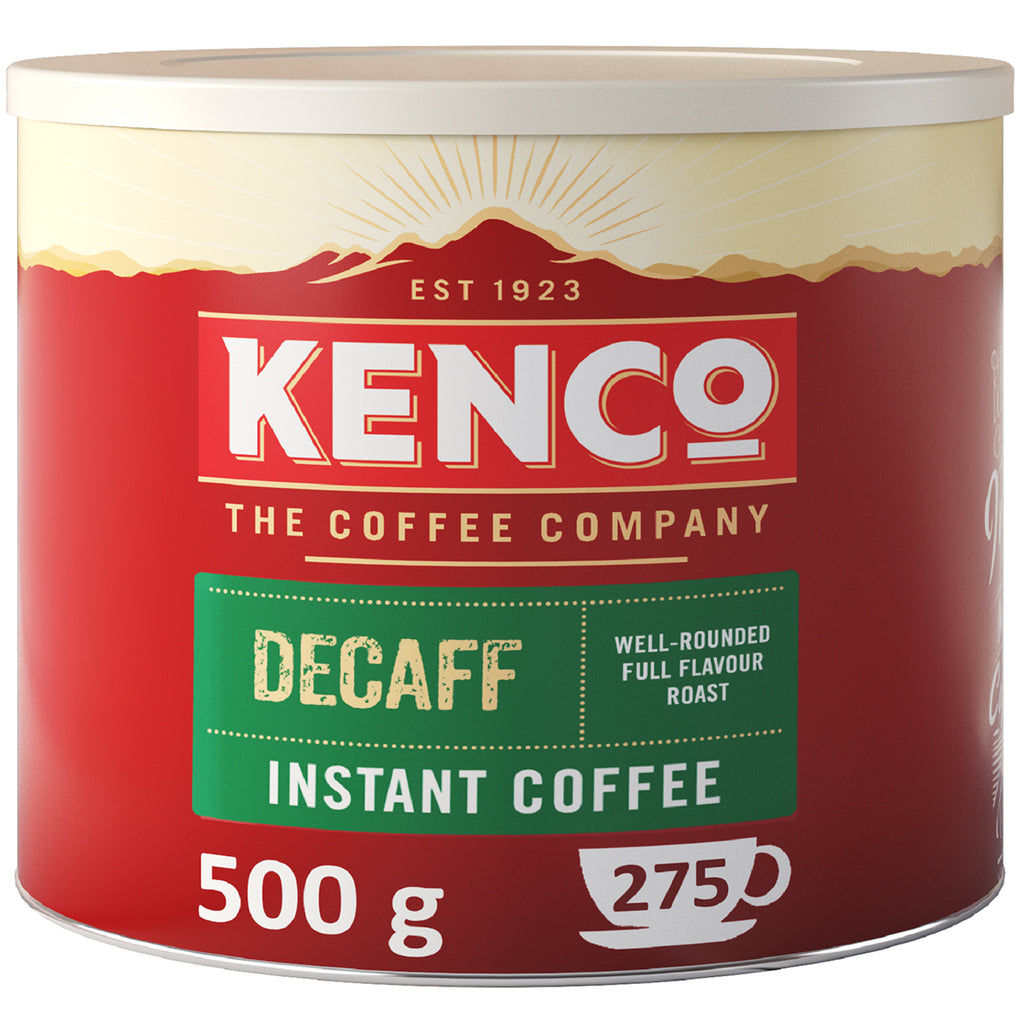 Kenco Decaffeinated Instant Coffee Granules, 500g