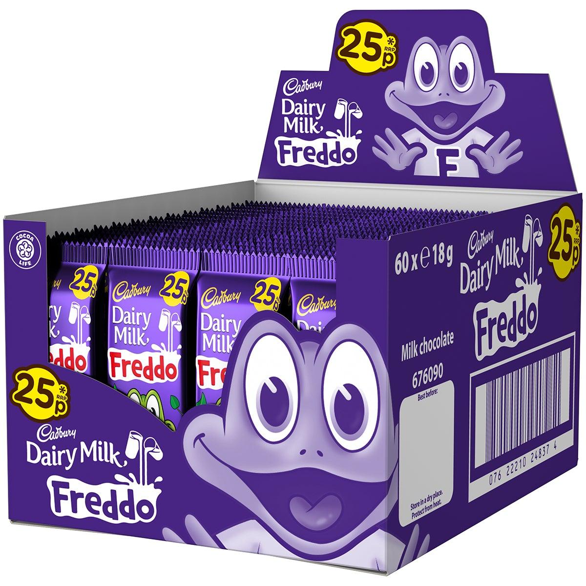 Cadbury Dairy Milk Freddo, 60 x 18g Snacks Costco UK   