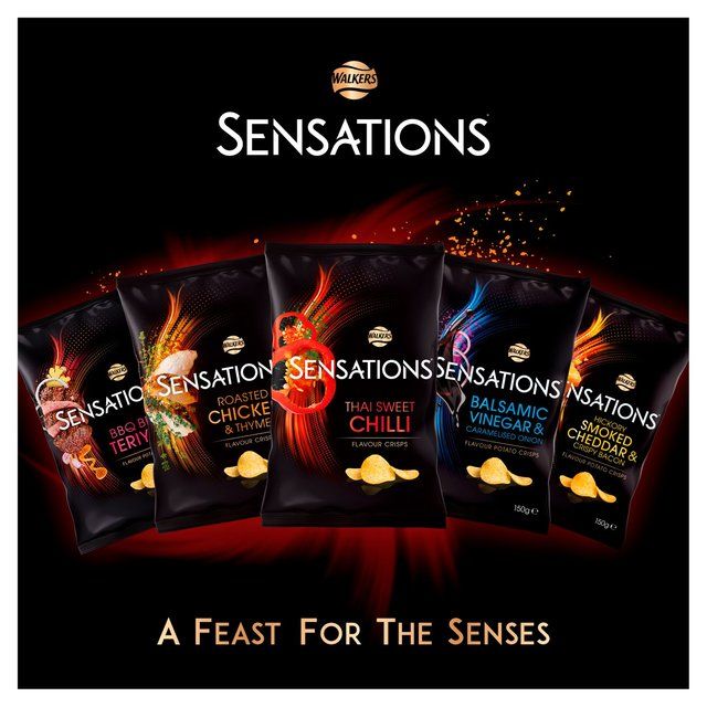 Sensations Roasted Chicken & Thyme Sharing Crisps Free from M&S   