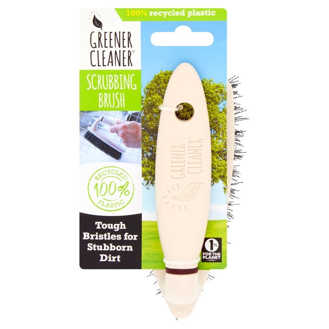 Greener Cleaner Recycled Plastic Scrubbing Brush GOODS M&S   