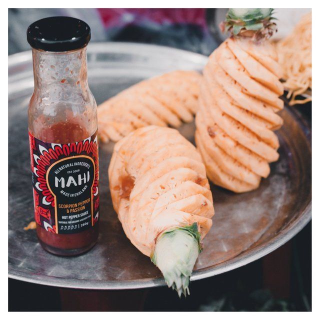 MAHI Scorpion Pepper & Passion Hot Sauce Free from M&S   