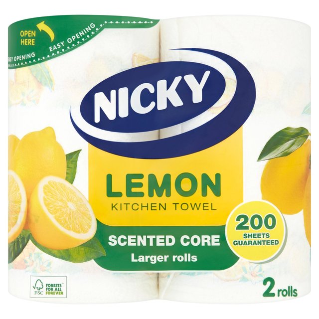 Nicky Lemon Scented Kitchen Towel