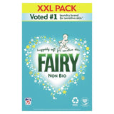 Fairy Non Bio Washing Powder for Sensitive Skin 75 Washes Laundry M&S Default Title  