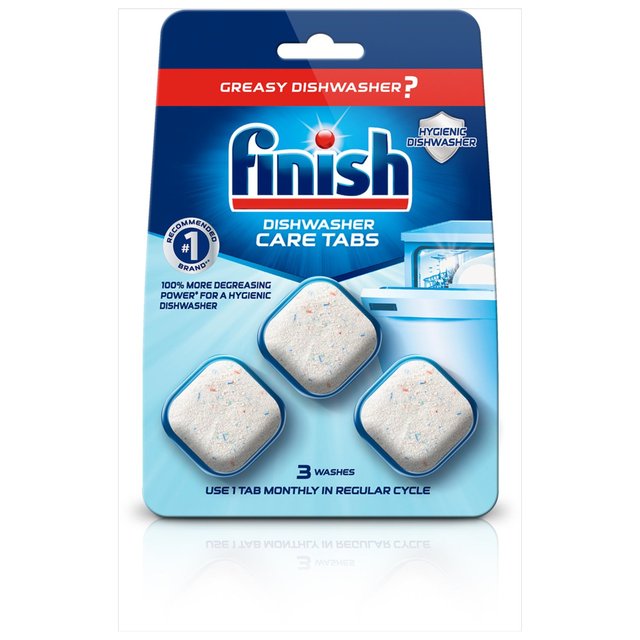 Finish In-Wash Dishwasher Machine Cleaner Tablets