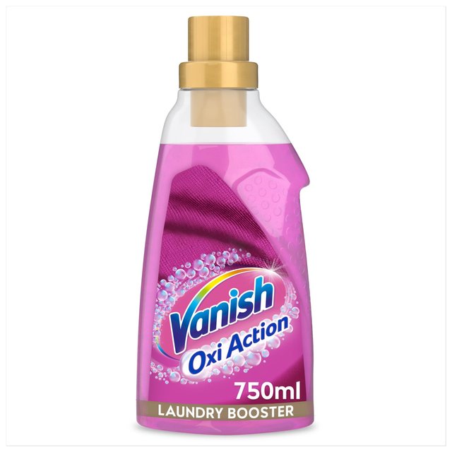 Vanish Oxi Action Fabric Stain Remover Gel Colours 750ml Laundry M&S   