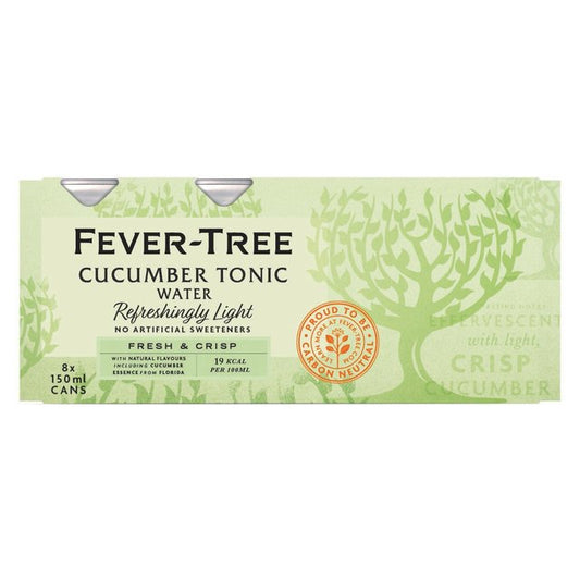 Fever-Tree Light Cucumber Tonic Cans GOODS M&S Default Title  