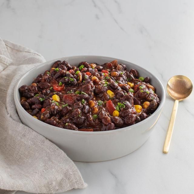 Fiid Smoky Mexican Black Bean Chilli Free from M&S   