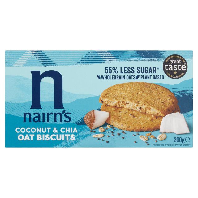 Nairn's Coconut & Chia Seed Oat Biscuit   200g