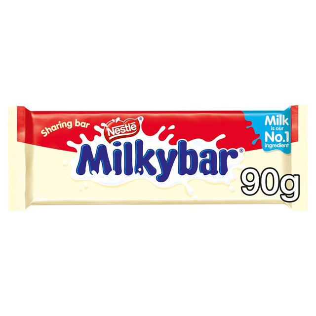 Milkybar White Chocolate Sharing Block Food Cupboard M&S Default Title  