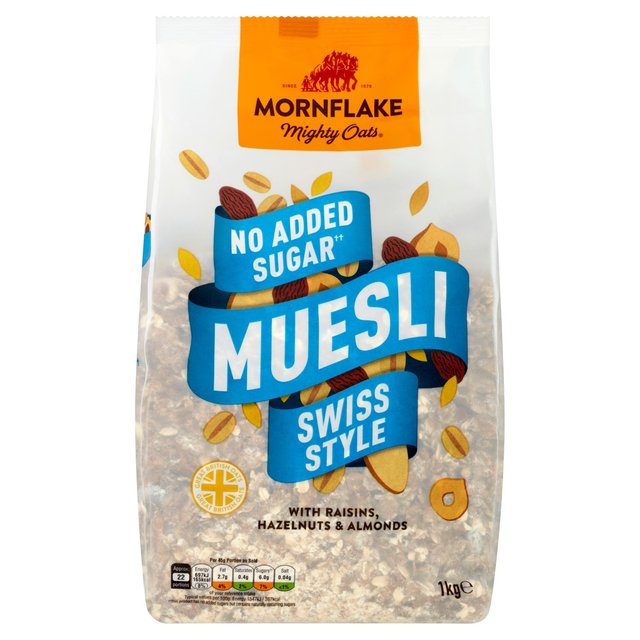 Mornflake Classic Swiss Style Muesli No Added Sugar