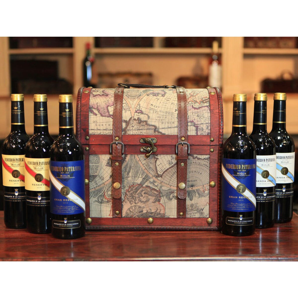 Rioja Wine Chest Gift Set, 6 x 75cl