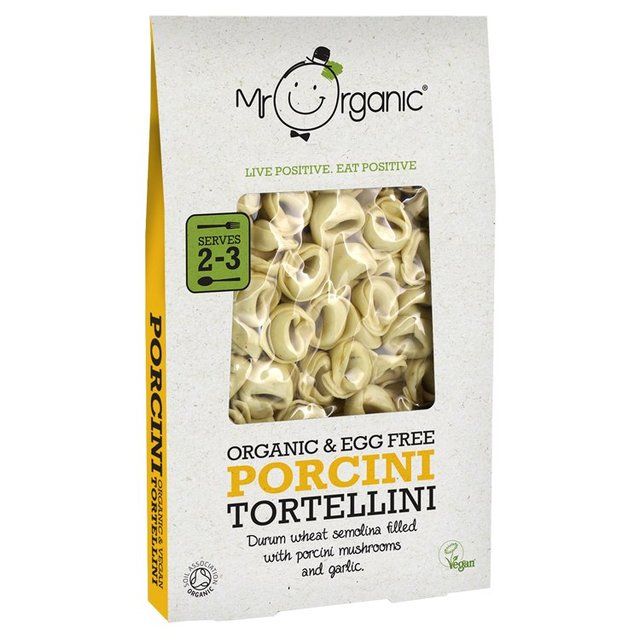 Mr Organic Porcini Mushroom Tortellini Free from M&S   