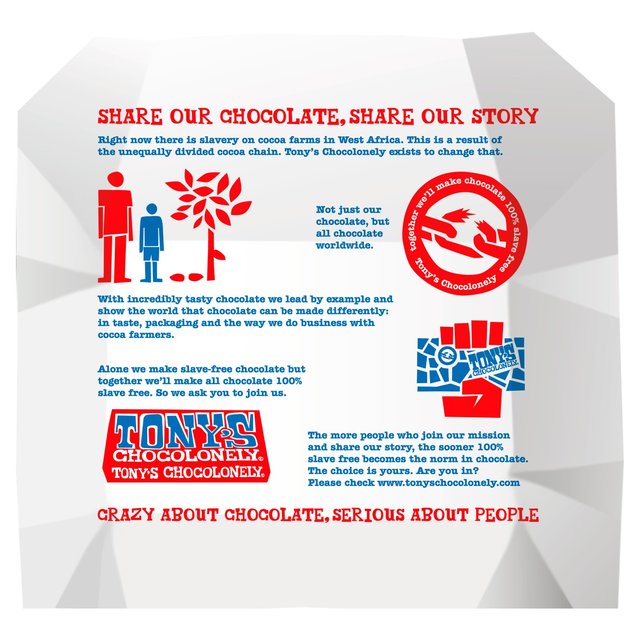 Tony's Chocolonely Dark Chocolate 70% Perfumes, Aftershaves & Gift Sets M&S   