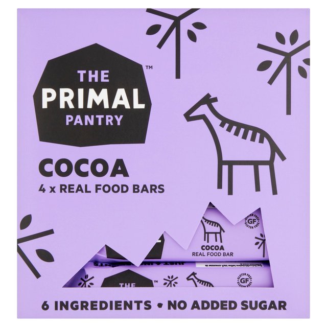 The Primal Pantry Cocoa Real Food Bar Multipack Free from M&S Default Title  