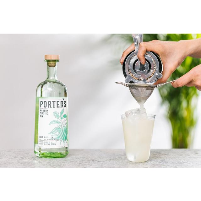 Porters Gin BEER, WINE & SPIRITS M&S   