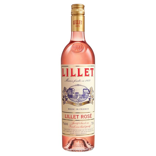 Lillet Rose Wine-Based Aperitif Liqueurs and Spirits M&S Default Title  