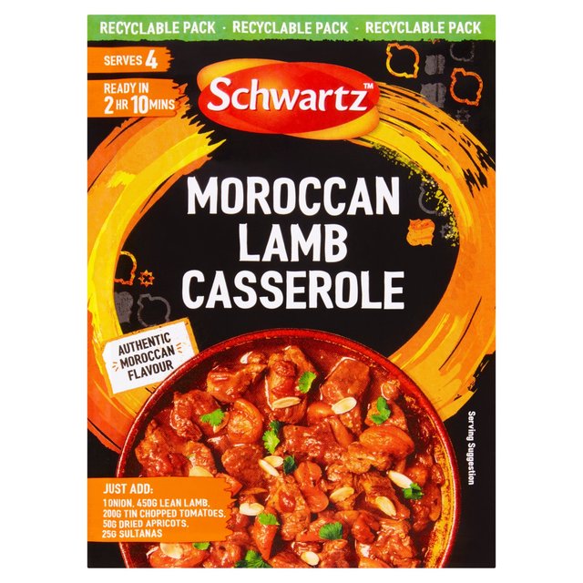 Schwartz Moroccan Lamb Casserole