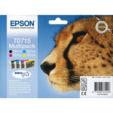 Epson T0715 Multipack (BK/C/M/Y) Desk Storage & Filing M&S Title  