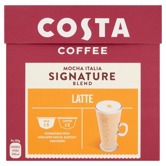 Costa NESCAFE Dolce Gusto Compatible Signature Blend Latte Pods