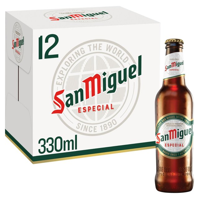 San Miguel Premium Lager Beer Bottles