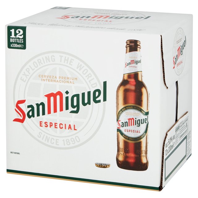 San Miguel Premium Lager Beer Bottles