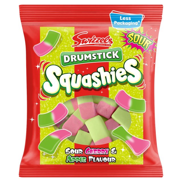 Swizzels Squashies Drumstick Sour Cherry & Apple Food Cupboard M&S Default Title  