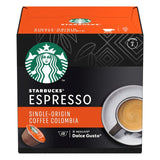 STARBUCKS Medium Colombia Coffee Pods by NESCAFE Dolce Gusto Tea M&S   