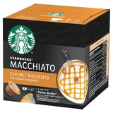 STARBUCKS Caramel Macchiato Coffee Pods by NESCAFE Dolce Gusto Tea M&S   