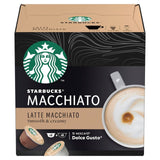 STARBUCKS Latte Macchiato Coffee Pods by NESCAFE Dolce Gusto Tea M&S   