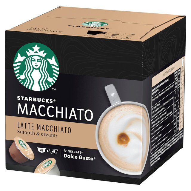 STARBUCKS Latte Macchiato Coffee Pods by NESCAFE Dolce Gusto – McGrocer