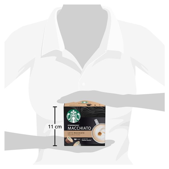 STARBUCKS Latte Macchiato Coffee Pods by NESCAFE Dolce Gusto Tea M&S   