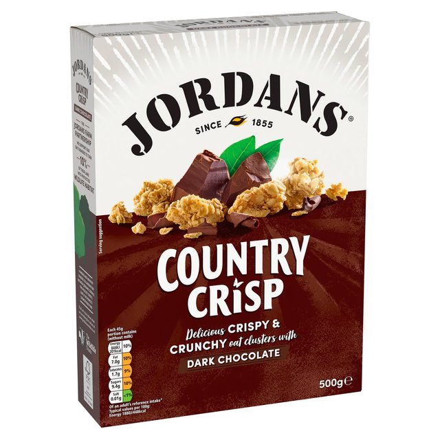 Jordans Dark Chocolate Country Crisp Cereal