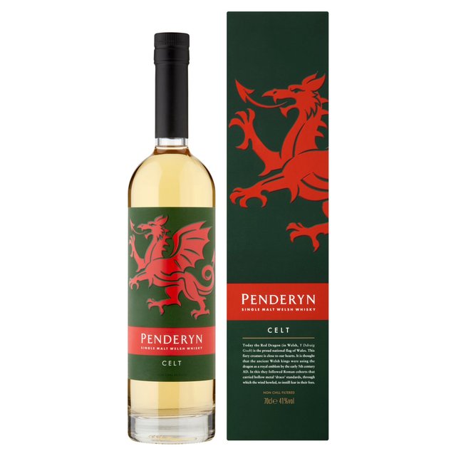 Penderyn Celt Single Malt Welsh Whisky Liqueurs and Spirits M&S Default Title  