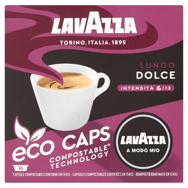 Lavazza A Modo Mio Lungo Dolce Capsules