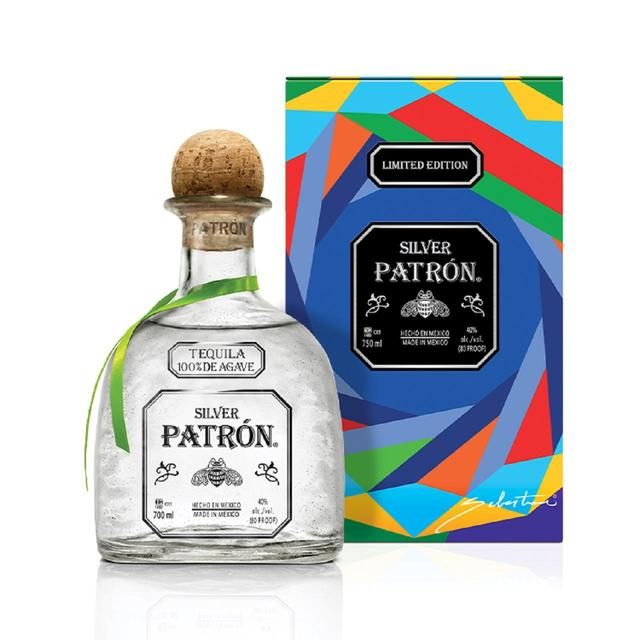 Patron Silver Tequila Gift Box