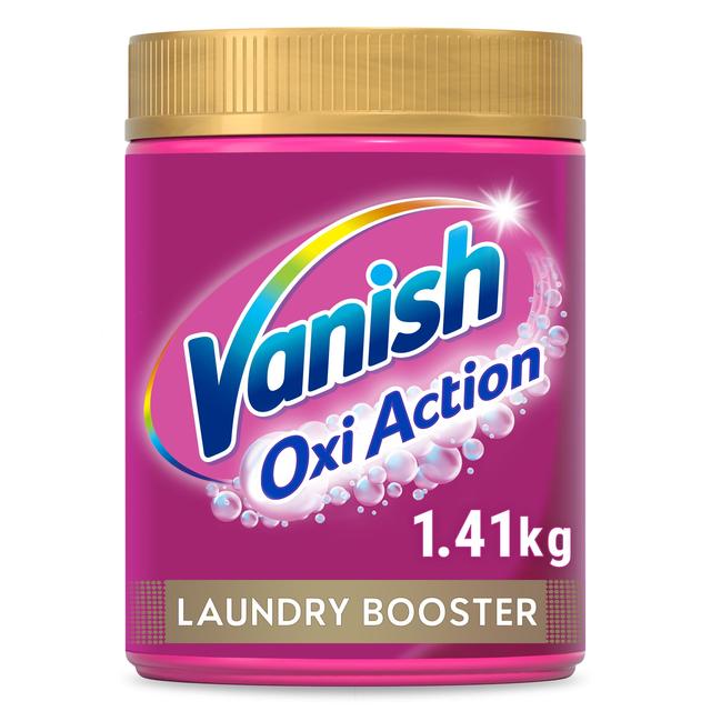 Vanish Oxi Action Fabric Stain Remover Powder Colours 1.4kg Laundry M&S Default Title  