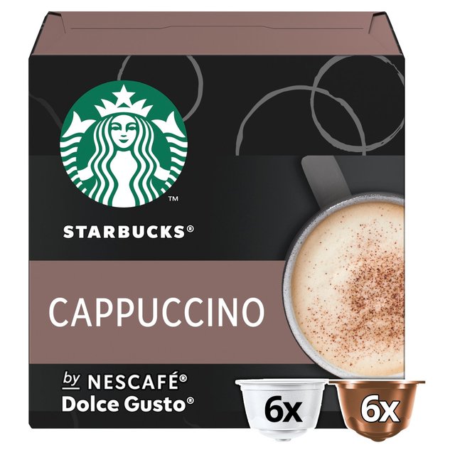 STARBUCKS Cappuccino Coffee Pods by NESCAFE Dolce Gusto