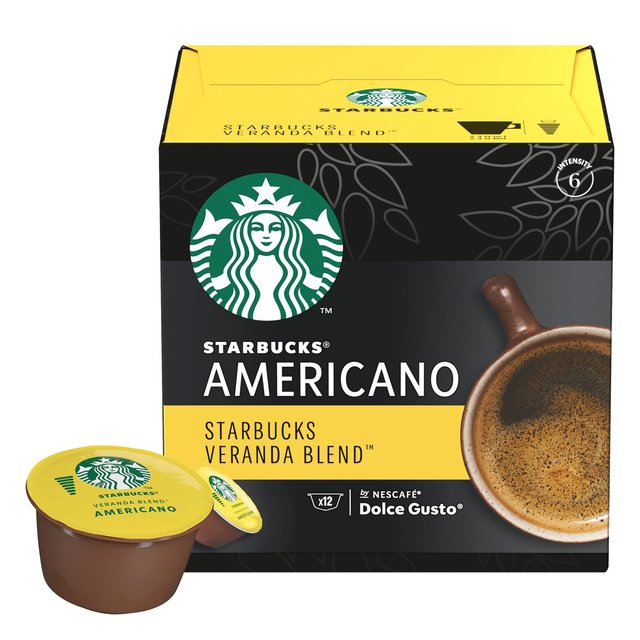 STARBUCKS Veranda Coffee Pods by Nescafe Dolce Gusto Tea M&S   